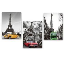 Load image into Gallery viewer, Paris Eiffel Tower Poster Minimalist Art Canvas Painting A4 Black White Cityscape Wall Picture Print Modern Home Office  Decor - SallyHomey Life's Beautiful
