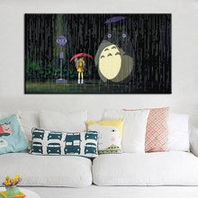 Load image into Gallery viewer, Modern Cartoon Movie Posters and Prints On Canvas Wall Art Canvas Painting Miyazaki Hayao Pictures Deocration For Kids Bedroom - SallyHomey Life&#39;s Beautiful