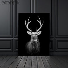 Load image into Gallery viewer, Canvas Painting Animal Wall Art Lion Elephant Deer Zebra Posters and Prints Wall Pictures for Living Room Decoration Home Decor - SallyHomey Life's Beautiful