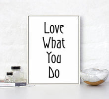 Load image into Gallery viewer, Nordic Motivational Quotes Poster Art Canvas Minimalism Painting Black White Wall Picture Print Modern Home Room Decoration - SallyHomey Life's Beautiful