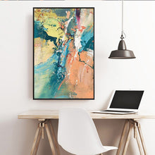 Load image into Gallery viewer, 100% Hand Painted Abstract Impression Oil Painting On Canvas Wall Art Wall Adornment Pictures Painting For Live Room Home Decor