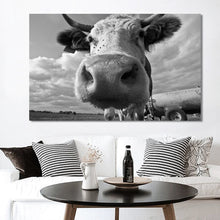 Load image into Gallery viewer, Modern Animal Posters and Prints Wall Art Canvas Painting Cow Wall Decorative Pictures for Living Room Home Decor No Frame - SallyHomey Life's Beautiful