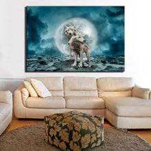 Load image into Gallery viewer, Modern Animals Posters and HD Prints Wall Art Canvas Painting Wall Decoration Wolves Pictures for Living Room Wall Frameless - SallyHomey Life's Beautiful