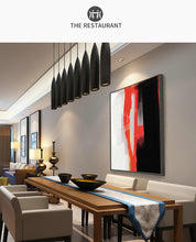 Load image into Gallery viewer, Office painting Abstract Wall Art canvas oil painting  black and white red oil on canvas decorative pictures for home decoration - SallyHomey Life's Beautiful