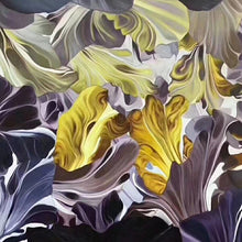 Load image into Gallery viewer, 100% Hand Painted Abstract Wave Flower Art Oil Painting On Canvas Wall Art Frameless Picture Decoration For Live Room Home Decor