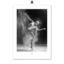 Load image into Gallery viewer, Dance Pose Girl Body Wall Art Canvas Painting Nordic Posters And Prints Black White Wall Pictures For Living Room Bedroom Decor - SallyHomey Life's Beautiful