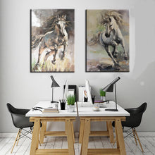 Load image into Gallery viewer, Running Horse Animal  Wall Art Decor - SallyHomey Life's Beautiful