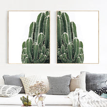 Load image into Gallery viewer, Fresh Cactus Tropical Succulents Plant Wall Art Canvas Painting Nordic Posters And Prints Wall Pictures For Living Room Decor - SallyHomey Life's Beautiful