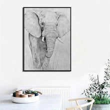 Load image into Gallery viewer, Modern Abstract Animal Posters And Prints Wall Art Canvas Painting Cow Pictures For Living Room Wall Home Decoration Frameless - SallyHomey Life's Beautiful