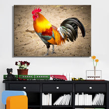 Load image into Gallery viewer, Modern Animals Posters and Prints Wall Art Canvas Painting Aritistic Yak and Cock Picture Wall Decor for Living Room Home Decor - SallyHomey Life's Beautiful