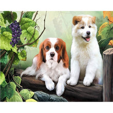Load image into Gallery viewer, 5D DIY Diamond Painting Dog Diamond Embroidery Animal Mosaic Full Round Drill Cross Stitch Kits Rhinestone Picture Handmade Gift