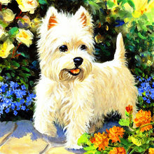 Load image into Gallery viewer, 5D DIY Diamond Painting Dog Animal Mosaic Diamond Embroidery Sale Cross Stitch Kits Full Round Rhinestones Picture Home Decor - SallyHomey Life's Beautiful