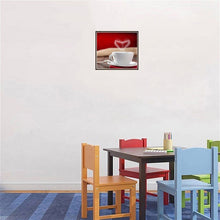 Load image into Gallery viewer, DIY 5D Diamond Painting Flowers Cross Stitch Coffee Cup Full Round Diamond Embroidery Kits Rhinestone Mosaic Home Decor Wall Art