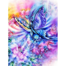 Load image into Gallery viewer, DIY 5D Diamond Painting Flower Butterfly Diamond Embroidery Animal Cross Stitch Full Round Drill Rhinestone Decor Home Art Wall