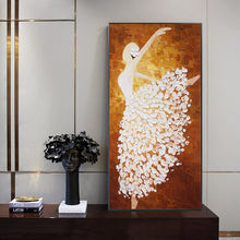 Load image into Gallery viewer, 100% Hand Painted Abstract Dancing Oil Painting On Canvas Wall Art Frameless Picture Decoration For Living Room Home Decor Gift