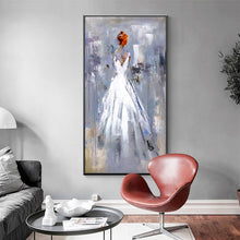Load image into Gallery viewer, 100% Hand Painted Abstract Romantic Oil Painting On Canvas Wall Art Frameless Picture Decoration For Live Room Home Decor Gift