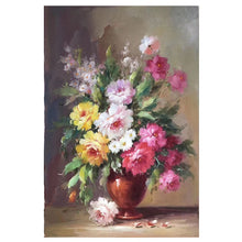 Load image into Gallery viewer, 100% Hand Painted Abstract Flowers Art Oil Painting On Canvas Wall Art Wall Adornment Picture Painting For Live Room Home Decor