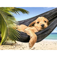Load image into Gallery viewer, DIY 5D Diamond Painting Animal Diamond Embroidery Golden Retriever Dog Cross Stitch Full Round Drill Picture Mosaic Rhinestone - SallyHomey Life's Beautiful