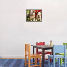 Load image into Gallery viewer, Diy Dog 5D Diamond Painting Cross Stitch Full Round Drill Diamond Embroidery Mosaic Rhinestone Handmade Gift Home Decor