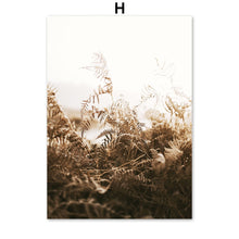Load image into Gallery viewer, Abstract Reed Grass Leaves House Lamb Nordic Posters And Prints Wall Art Canvas Painting Wall Pictures For Living Room Decor - SallyHomey Life's Beautiful