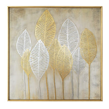 Load image into Gallery viewer, 100% Hand Painted Abstract Golden Flower Oil Painting On Canvas Wall Art Frameless Picture Decoration For Living Room Home Decor