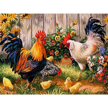 Load image into Gallery viewer, 5D Diamond Painting Farm Animal Truck Dog Cat Cow Diamond Embroidery Cross Stitch Mosaic DIY Full Round Rhinestone Home Decor - SallyHomey Life's Beautiful