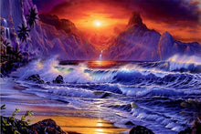 Load image into Gallery viewer, DIY 5D Diamond Painting Cross Stitch Full Round Drill Space Planet Mosaic Scenery Diamond Embroidery Rhinestones Home Decor Gift