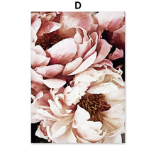 Load image into Gallery viewer, Abstract Geometric Girl Lines Rose Flower Wall Art Canvas Painting Nordic Posters And Prints Wall Pictures For Living Room Decor - SallyHomey Life's Beautiful
