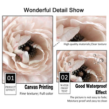 Load image into Gallery viewer, Pink Dahlia Close Up Poster Blooming Rose Nordic Posters And Prints Wall Art Canvas PaintingWall Pictures For Living Room Decor - SallyHomey Life's Beautiful