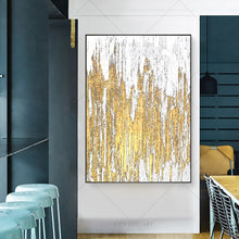 Load image into Gallery viewer,   100% Hand Painted Black Sun White Sea Abstract Painting  Modern Art Picture Living Room Modern Cuadros Canvas High Quality