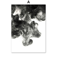 Load image into Gallery viewer, Black White Fashion Modern Girl Abstract Wall Art Canvas Painting Nordic Posters And Prints Wall Pictures For Living Room Decor - SallyHomey Life's Beautiful