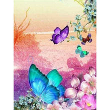 Load image into Gallery viewer, DIY 5D Diamond Painting Flower Butterfly Diamond Embroidery Cross Stitch Animal Mosaic Full Round Rhinestone Art Wall Decor Home - SallyHomey Life's Beautiful