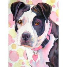 Load image into Gallery viewer, 5D Diamond Painting Dog Animal Mosaic Picture Rhinestone Full Round Diamond Embroidery Cross Stitch Art Christmas Gifts Dogs - SallyHomey Life's Beautiful