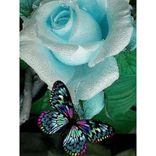 Load image into Gallery viewer, DIY 5D Diamond Painting Butterfly Animal Mosaic Full Round Rhinestone Diamond Embroidery Flowers Cross Stitch Kits Home Decor - SallyHomey Life's Beautiful