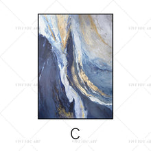 Load image into Gallery viewer, π₯ π₯ 100% Hand Painted Water Sky Sea View Abstract Painting  Modern Art Picture For Living Room Modern Cuadros Canvas Art High Quality