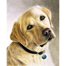 Load image into Gallery viewer, DIY 5D Diamond Painting Golden Retriever Dog Full Round Drill Cross Stitch Diamond Embroidery Animal Mosaic Rhinestones Decor