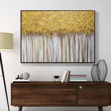 Load image into Gallery viewer, 100% Hand Painted Abstract GoldenTree Oil Painting On Canvas Wall Art Frameless Picture Decoration For Live Room Home Decor Gift