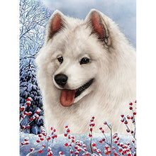 Load image into Gallery viewer, DIY 5D Diamond Painting Golden Retriever Dog Full Round Drill Cross Stitch Diamond Embroidery Animal Mosaic Rhinestones Decor