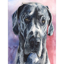 Load image into Gallery viewer, 5D Diamond Painting Dog Animal Mosaic Picture Rhinestone Full Round Diamond Embroidery Cross Stitch Art Christmas Gifts Dogs - SallyHomey Life's Beautiful