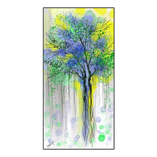 Load image into Gallery viewer, 100% Hand Painted Abstract Trees Art Oil Painting On Canvas Wall Art Wall Adornment Picture Painting For Live Room Home Decor