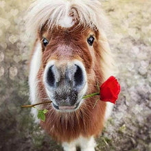 Load image into Gallery viewer, DIY 5D Diamond Painting Horse In Run Full Drill Round Diamond Embroidery Cross Stitch Rhinestone Animal Mosaic Wall Decor Home - SallyHomey Life's Beautiful