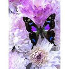 Load image into Gallery viewer, DIY 5D Diamond Painting Flower Butterfly Diamond Embroidery Animal Cross Stitch Full Round Drill Rhinestone Decor Home Art Wall