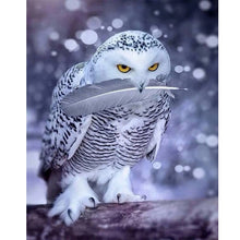 Load image into Gallery viewer, DIY Eagle 5D Diamond Painting Full Round Drill Owl Diamond Embroidery Animal Mosaic Rhinestones Cross Stitch Art Wall Home Decor - SallyHomey Life's Beautiful