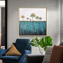 Load image into Gallery viewer, 100% Hand Painted Abstract Trees Art Oil Painting On Canvas Wall Art Frameless Picture Decoration For Live Room Home Decor Gift