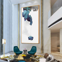 Load image into Gallery viewer, 100% Hand Painted Abstract Cloth Art Oil Painting On Canvas Wall Art Frameless Picture Decoration For Live Room Home Decor Gift