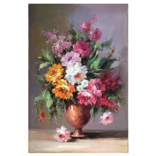 Load image into Gallery viewer, 100% Hand Painted Abstract Flowers Art Oil Painting On Canvas Wall Art Wall Adornment Picture Painting For Live Room Home Decor