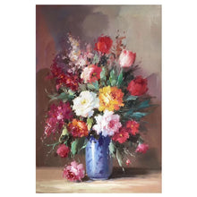 Load image into Gallery viewer, 100% Hand Painted Abstract Flowers Art Oil Painting On Canvas Wall Art Wall Adornment Picture Painting For Live Room Home Decor
