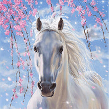 Load image into Gallery viewer, DIY 5D Diamond Painting Horse In Run Full Drill Round Diamond Embroidery Cross Stitch Rhinestone Animal Mosaic Wall Decor Home - SallyHomey Life's Beautiful