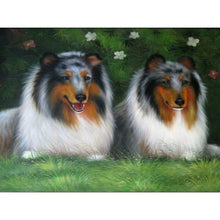 Load image into Gallery viewer, DIY 5D Diamond Painting Dog Animal Diamond Embroidery Rhinestone Picture Full Round Drill Mosaic Art Wall Sticker Decor