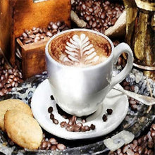 Load image into Gallery viewer, DIY 5D Diamond Painting Flowers Cross Stitch Coffee Cup Full Round Diamond Embroidery Kits Rhinestone Mosaic Home Decor Wall Art